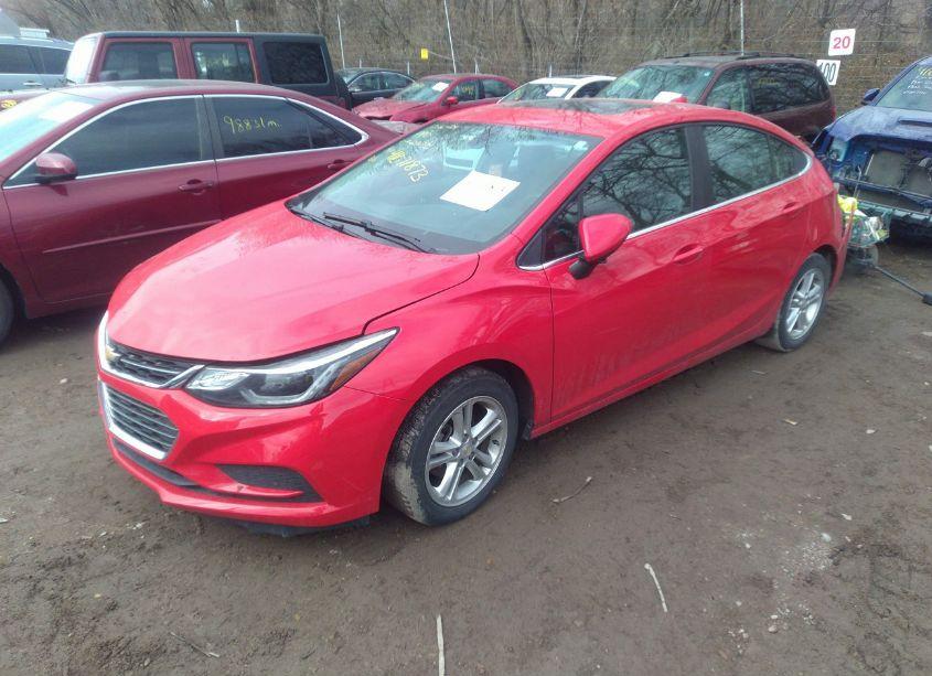 Photo 2 of 2016 Chevrolet Cruze LT AUTO (VIN 1G1BE5SM3G7256733)