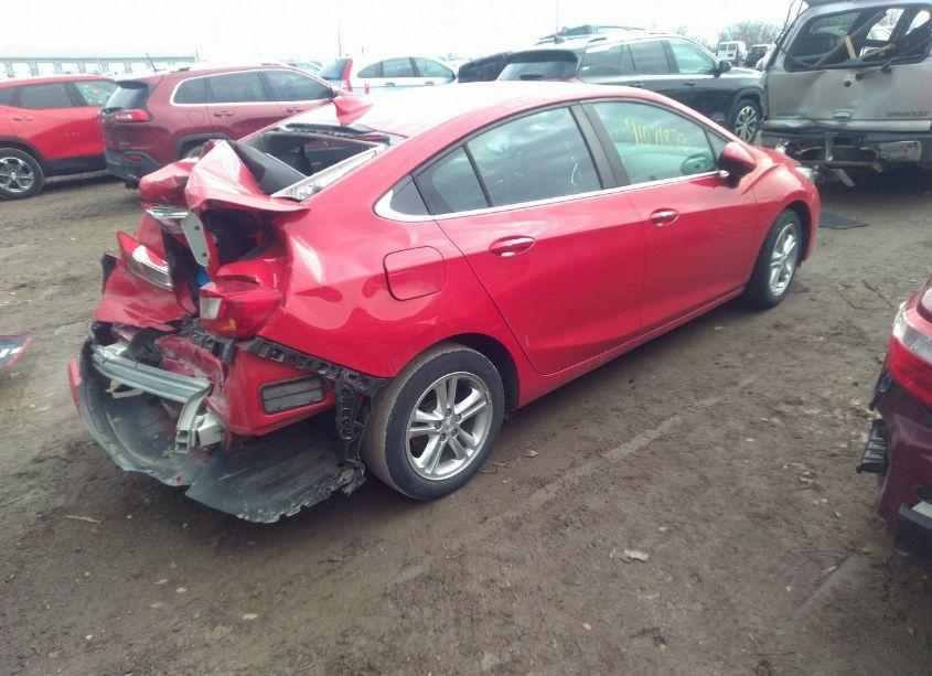 Photo 4 of 2016 Chevrolet Cruze LT AUTO (VIN 1G1BE5SM3G7256733)