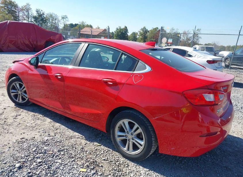 Photo 3 of 2016 Chevrolet Cruze LT AUTO (VIN 1G1BE5SM3G7288940)