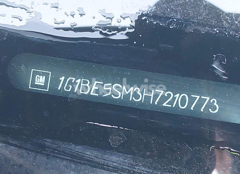 Photo 9 of 2017 Chevrolet Cruze LT AUTO (VIN 1G1BE5SM3H7210773)