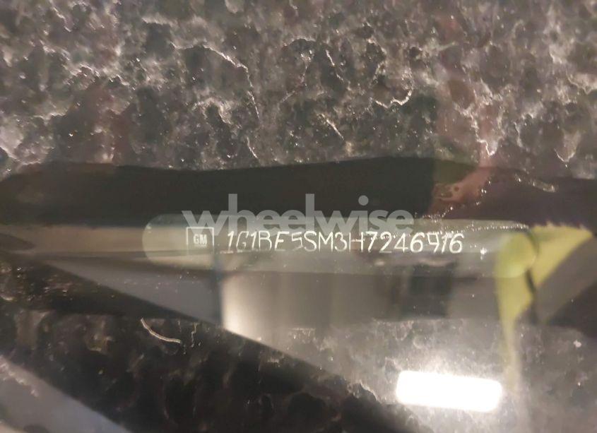 Photo 9 of 2017 Chevrolet Cruze LT AUTO (VIN 1G1BE5SM3H7246916)