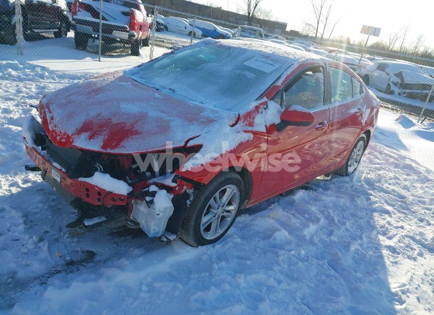 Photo 2 of 2016 Chevrolet Cruze LT AUTO (VIN 1G1BE5SM4G7300948)