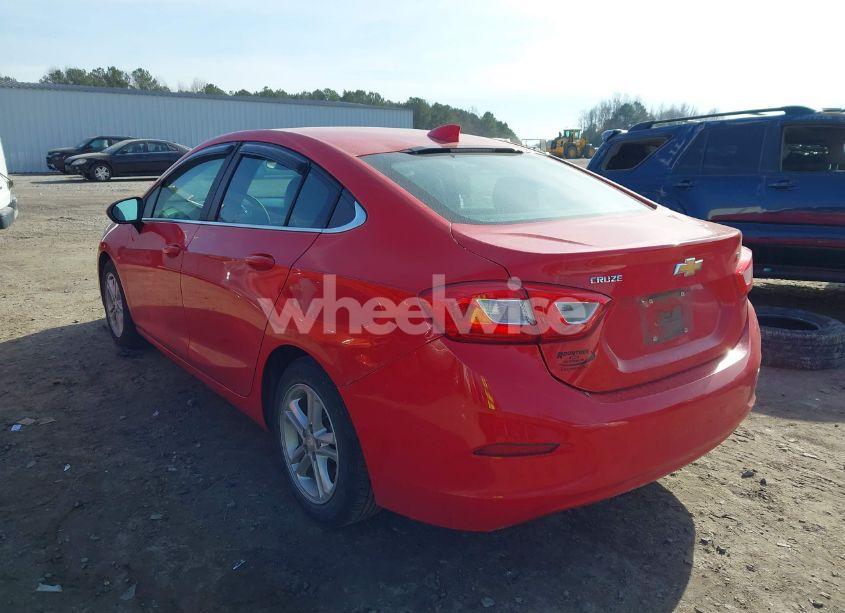 Photo 3 of 2016 Chevrolet Cruze LT AUTO (VIN 1G1BE5SM4G7315157)