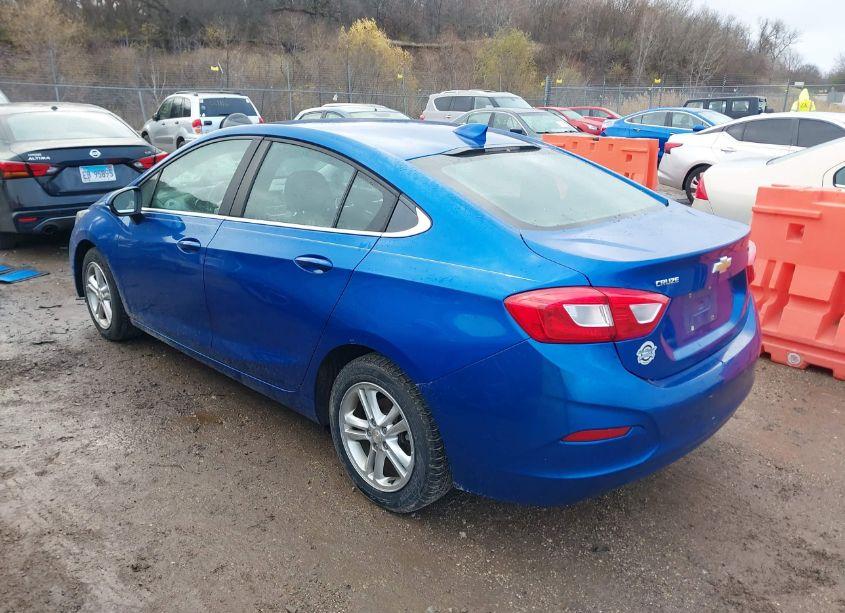 Photo 3 of 2016 Chevrolet Cruze LT AUTO (VIN 1G1BE5SM5G7252750)