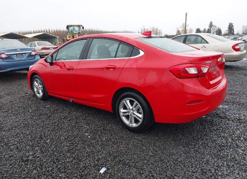 Photo 3 of 2017 Chevrolet Cruze LT AUTO (VIN 1G1BE5SM5H7102591)