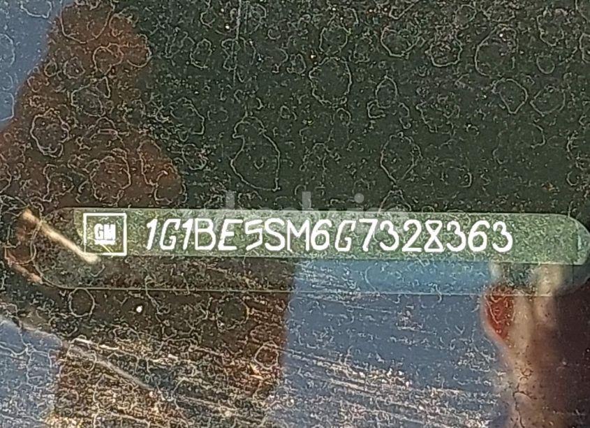 Photo 9 of 2016 Chevrolet Cruze LT AUTO (VIN 1G1BE5SM6G7328363)