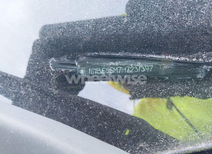 Photo 9 of 2017 Chevrolet Cruze LT AUTO (VIN 1G1BE5SM7H7231397)