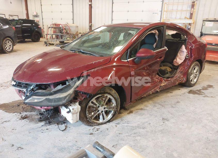 Photo 2 of 2016 Chevrolet Cruze LT AUTO (VIN 1G1BE5SM8G7291865)