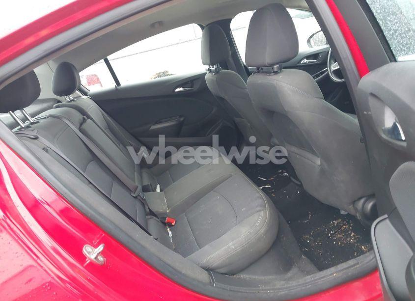 Photo 8 of 2016 Chevrolet Cruze LT AUTO (VIN 1G1BE5SM8G7312312)