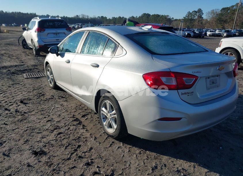 Photo 3 of 2016 Chevrolet Cruze LT AUTO (VIN 1G1BE5SM9G7262648)