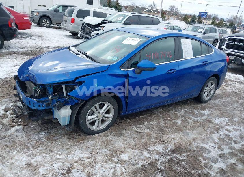 Photo 2 of 2016 Chevrolet Cruze LT AUTO (VIN 1G1BE5SMXG7278907)