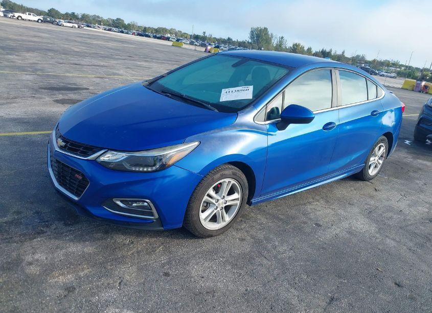 Photo 2 of 2016 Chevrolet Cruze LT AUTO (VIN 1G1BE5SMXG7325157)