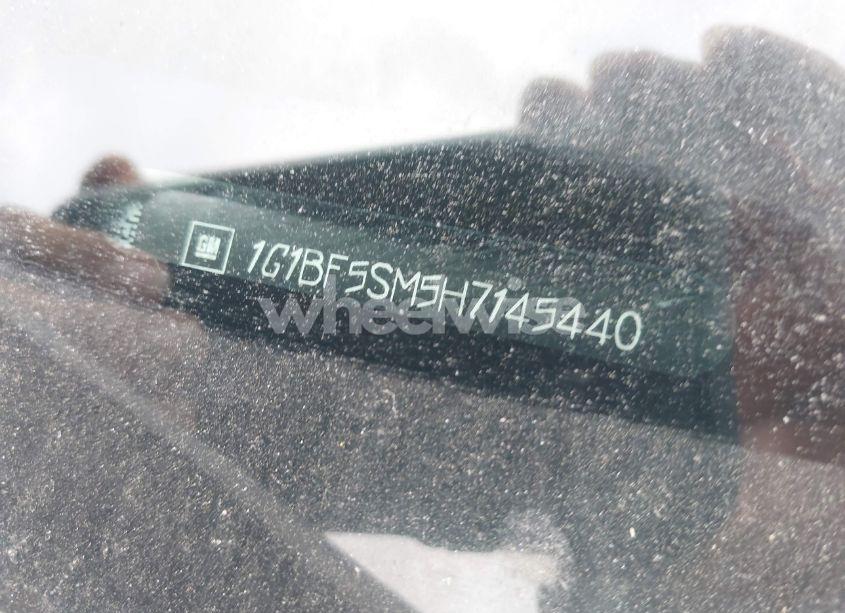 Photo 9 of 2017 Chevrolet Cruze PREMIER AUTO (VIN 1G1BF5SM5H7145440)