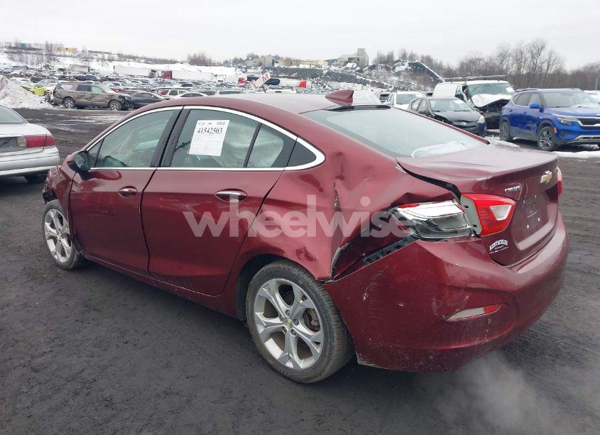Photo 3 of 2016 Chevrolet Cruze PREMIER AUTO (VIN 1G1BG5SM6G7312576)