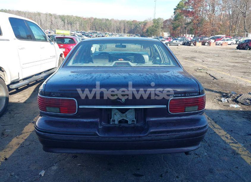 Photo 16 of 1996 Chevrolet Caprice CLASSIC (VIN 1G1BL52WXTR105913)