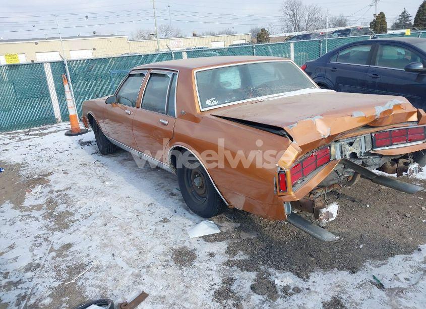 Photo 3 of 1989 Chevrolet Caprice CLASSIC (VIN 1G1BN51E7KR135730)