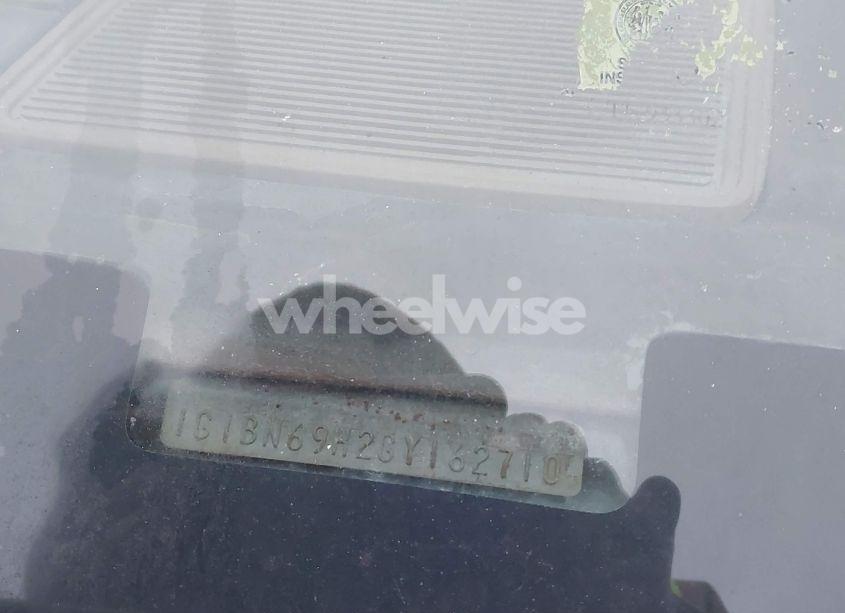 Photo 9 of 1986 Chevrolet Caprice CLASSIC (VIN 1G1BN69H2GY162710)