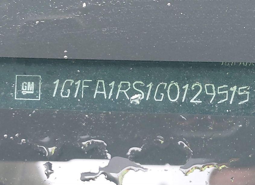 Photo 9 of 2016 Chevrolet Camaro 1LT (VIN 1G1FA1RS1G0129515)