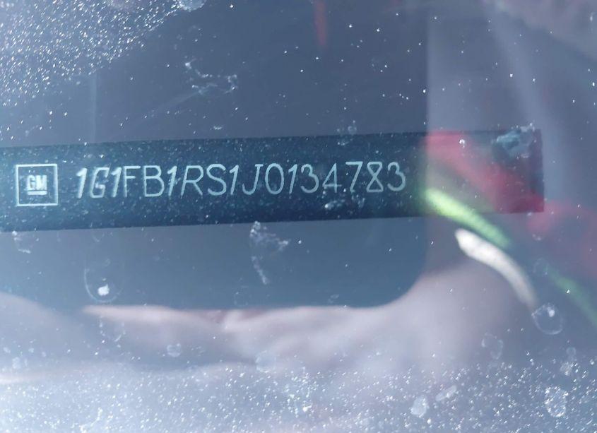 Photo 9 of 2018 Chevrolet Camaro 1LT (VIN 1G1FB1RS1J0134783)