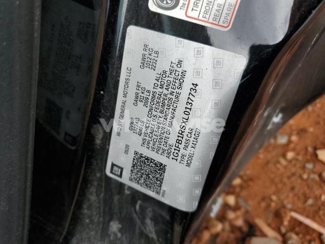 Photo 10 of 2020 CHEVROLET CAMARO LS (VIN 1G1FB1RSXL0137734)