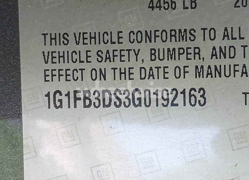 Photo 9 of 2016 Chevrolet Camaro 1LT (VIN 1G1FB3DS3G0192163)