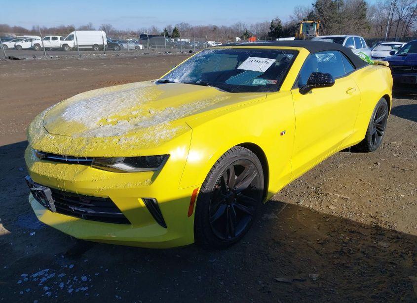 Photo 2 of 2017 Chevrolet Camaro 1LT (VIN 1G1FB3DS5H0135691)