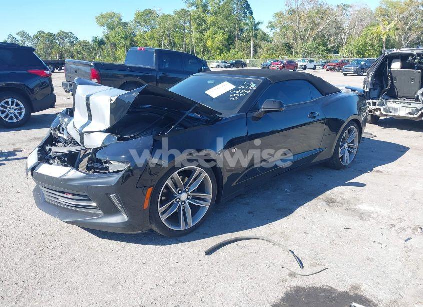 Photo 2 of 2017 Chevrolet Camaro 1LT (VIN 1G1FB3DS7H0163363)