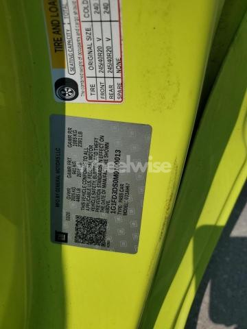 Photo 12 of 2021 CHEVROLET CAMARO LT (VIN 1G1FD3DS0M0100013)