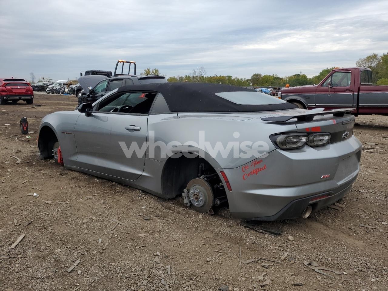 Photo 2 of 2023 CHEVROLET CAMARO LT (VIN 1G1FD3DXXP0144102)