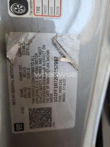 Photo 5 of 2023 CHEVROLET CAMARO LT1 (VIN 1G1FF1R72P0157997)