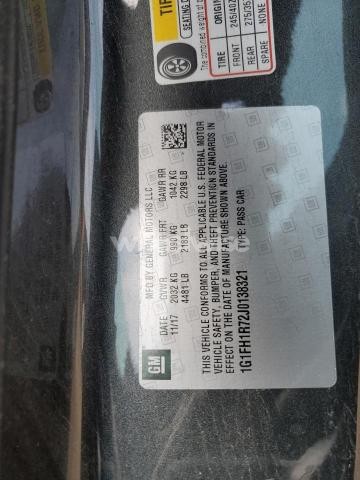 Photo 8 of 2018 CHEVROLET CAMARO SS (VIN 1G1FH1R72J0138321)