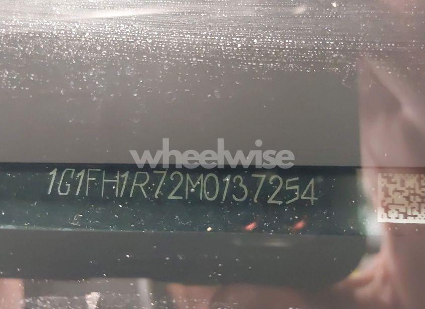 Photo 9 of 2021 Chevrolet Camaro (VIN 1G1FH1R72M0137254)