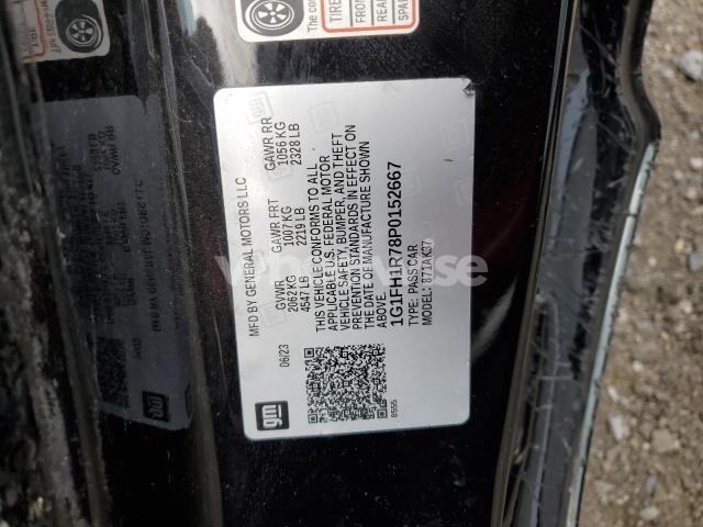 Photo 9 of 2023 CHEVROLET CAMARO SS (VIN 1G1FH1R78P0152667)