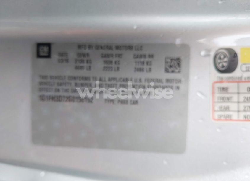 Photo 9 of 2016 Chevrolet Camaro 2SS (VIN 1G1FH3D72G0158192)