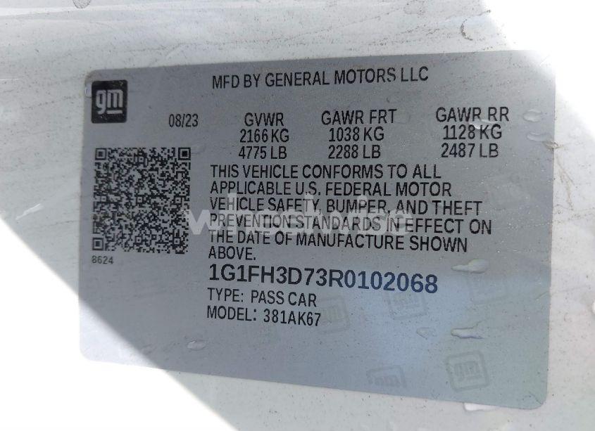 Photo 9 of 2024 Chevrolet Camaro RWD 2SS (VIN 1G1FH3D73R0102068)