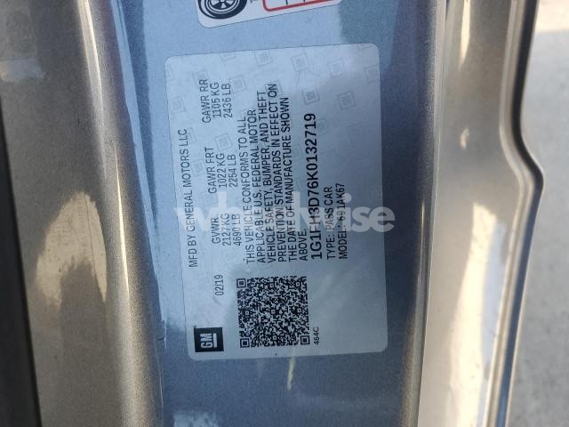 Photo 12 of 2019 CHEVROLET CAMARO SS (VIN 1G1FH3D76K0132719)