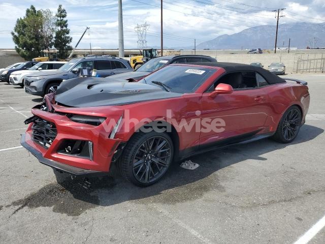 Photo 2 of 2018 CHEVROLET CAMARO ZL1 (VIN 1G1FK3D68J0162490)
