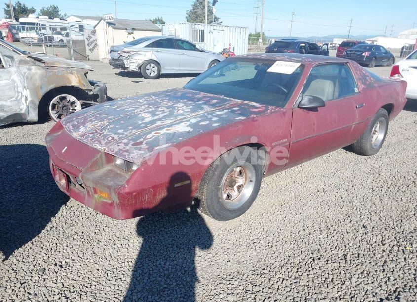 Photo 2 of 1987 Chevrolet Camaro (VIN 1G1FP21H7HL138837)