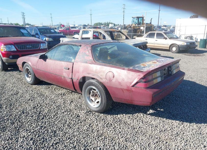 Photo 3 of 1987 Chevrolet Camaro (VIN 1G1FP21H7HL138837)