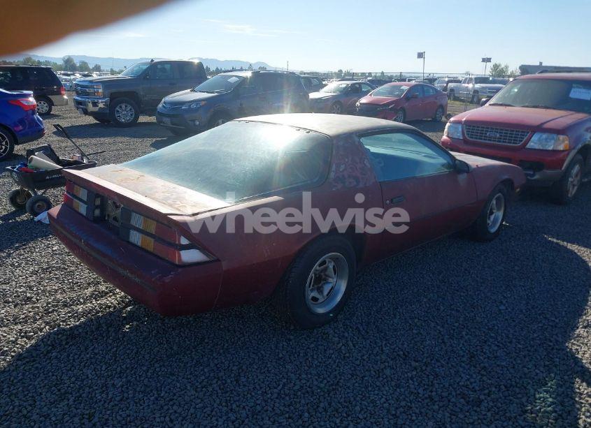 Photo 4 of 1987 Chevrolet Camaro (VIN 1G1FP21H7HL138837)