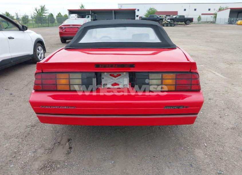 Photo 16 of 1989 Chevrolet Camaro (VIN 1G1FP31E8KL181862)
