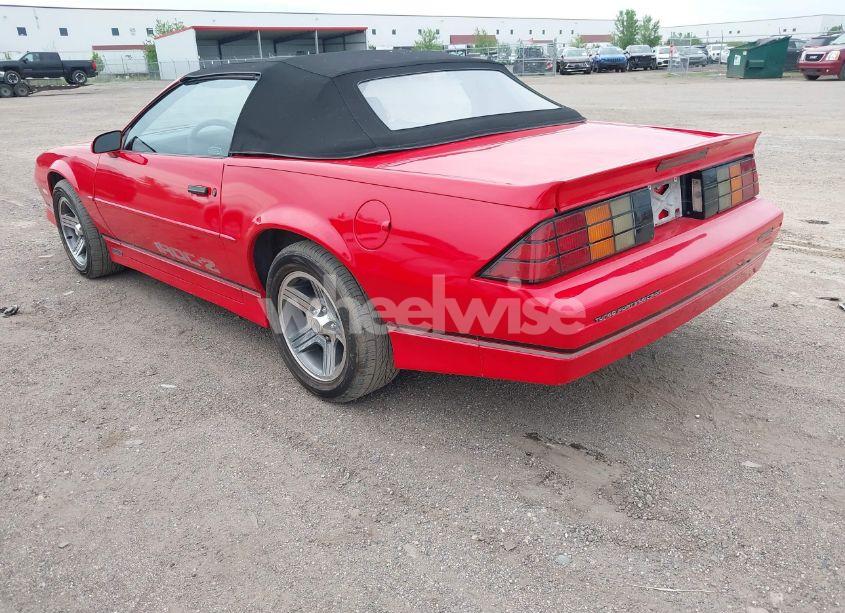 Photo 3 of 1989 Chevrolet Camaro (VIN 1G1FP31E8KL181862)