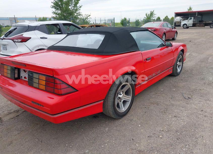 Photo 4 of 1989 Chevrolet Camaro (VIN 1G1FP31E8KL181862)