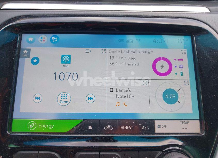 Photo 19 of 2019 Chevrolet Bolt EV LT (VIN 1G1FW6S06K4102223)