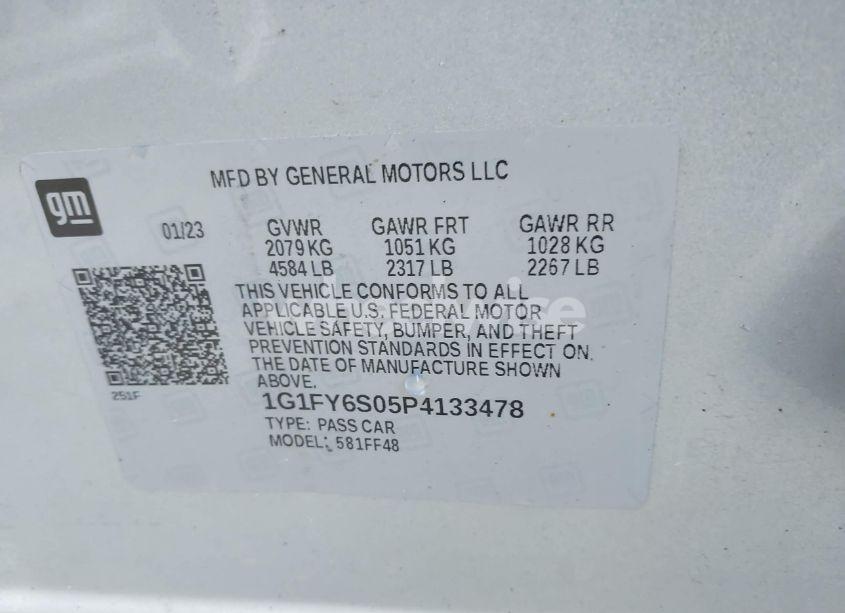 Photo 9 of 2023 Chevrolet Bolt EUV FWD LT (VIN 1G1FY6S05P4133478)