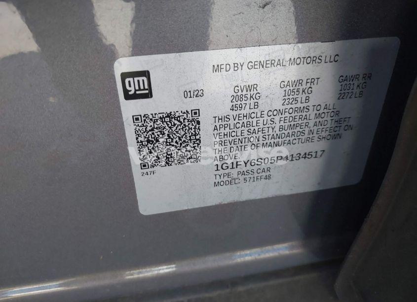 Photo 9 of 2023 Chevrolet Bolt EUV FWD LT (VIN 1G1FY6S05P4134517)