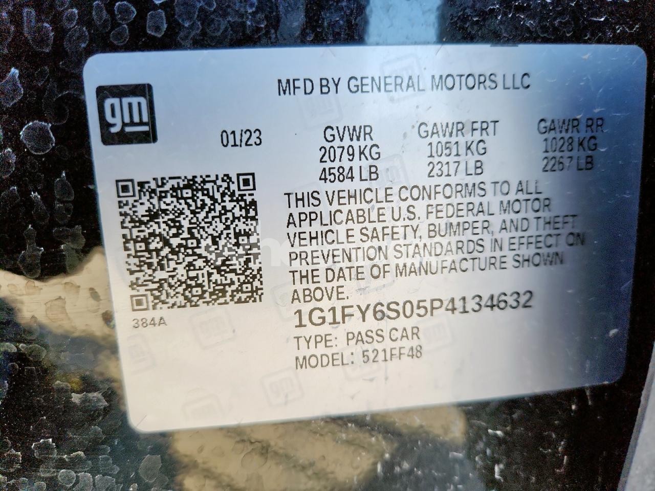 Photo 12 of 2023 CHEVROLET BOLT EUV LT (VIN 1G1FY6S05P4134632)