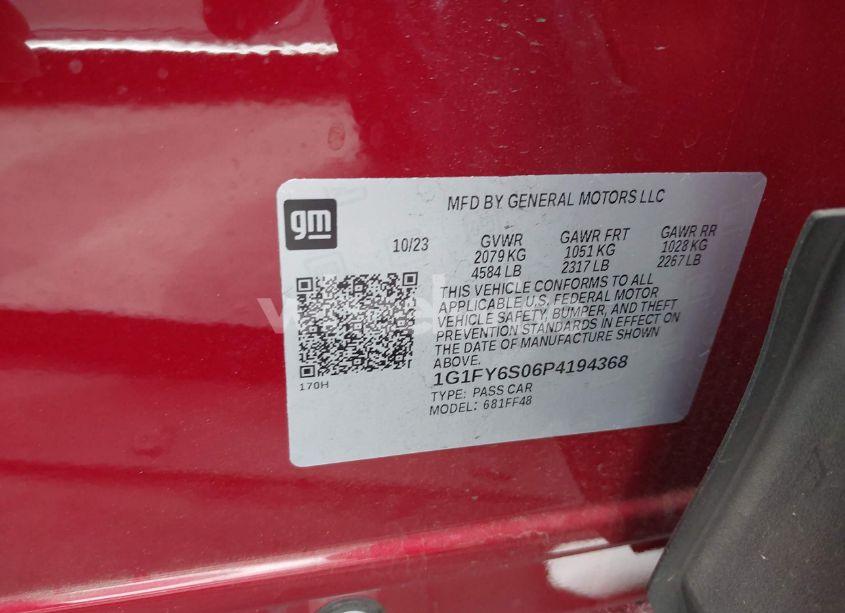 Photo 9 of 2023 Chevrolet Bolt EUV FWD LT (VIN 1G1FY6S06P4194368)