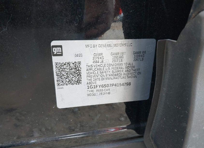 Photo 9 of 2023 Chevrolet Bolt EUV FWD LT (VIN 1G1FY6S07P4154798)
