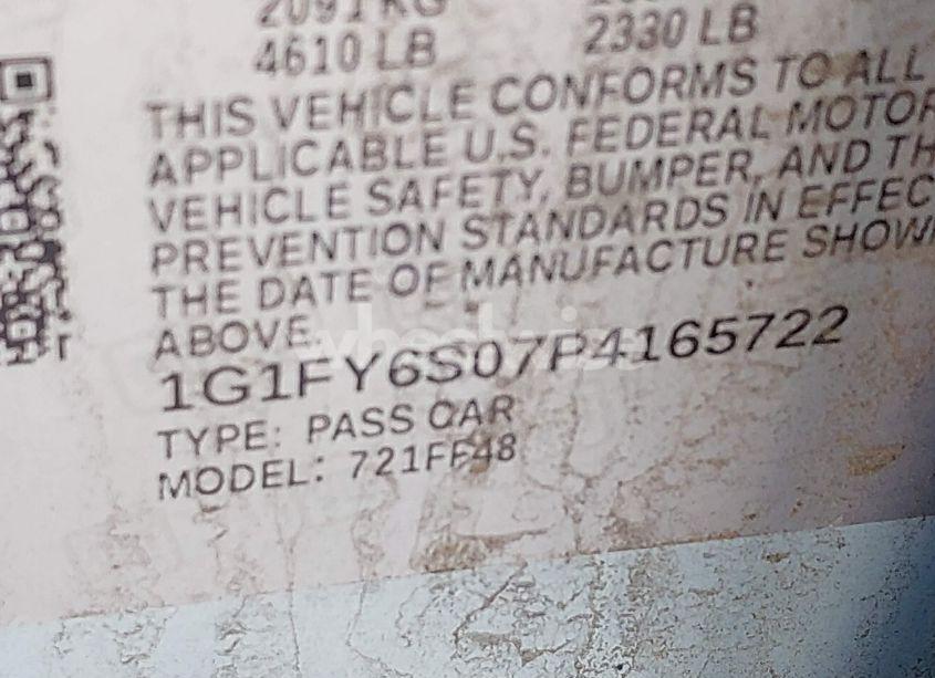 Photo 9 of 2023 Chevrolet Bolt EUV FWD LT (VIN 1G1FY6S07P4165722)